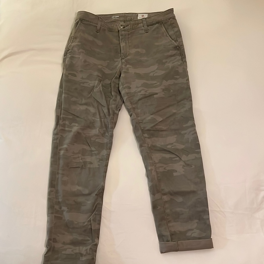 AG Caden Print Twill Trousers | Nordstrom